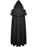 Punk Rave Winterfell Womens Cloak - Black