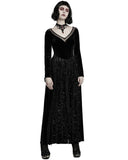 Punk Rave Marceline Womens Long Gothic Evening Dress