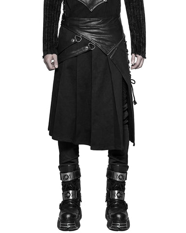 Punk Rave Mens Apocalyptic Punk Kilt