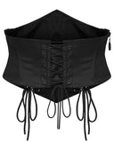 Punk Rave Daily Life Womens Gothic Butterfly Embroidered Waist Cincher Corset