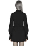 Punk Rave Daily Life Womens Gothic Witch Asymmetric Shirt Dress