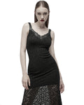 Punk Rave Lavinia Gothic Lace Maxi Dress
