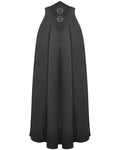 Dark In Love Womens Long Victorian Gothic High-Waisted Maxi Skirt