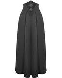 Dark In Love Womens Long Victorian Gothic High-Waisted Maxi Skirt