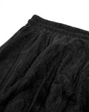 Dark In Love Womens Long Gothic Pleated Tulle Layered Floral Maxi Skirt