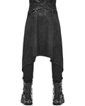 Devil Fashion Disasterpiece Mens Apocalyptic Punk Half-Skirt Kilt