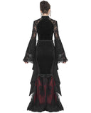 Eva Lady Dark Baroque Gothic Velvet & Lace Jacket