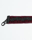 Punk Rave Daily Life Womens Gothic Burning Rose Choker Collar Necklace - Red