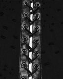 Punk Rave Mens Apocalyptic Gothic Wasteland Distressed Half-Skirt Kilt