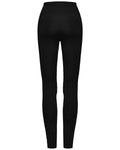 Punk Rave Womens Gothic Embroidered Lacing Leggings