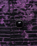 Punk Rave Mens Dark Gothic Skull Jacquard Waistcoat Vest Top Purple & Black