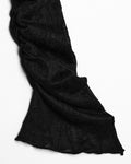 Punk Rave Daily Life Apocalyptic Gothic Asymmetric Broken Knit Hooded Dress