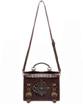 Penny Dreadful Steampunk Norbinus Chonoligicator Clock Handbag - Brown