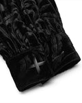 Punk Rave Mens Kraken Baroque Gothic Embossed Velvet Shirt