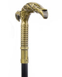 Penny Dreadful Steampunk Gentleman Swaggering Cane - Bronzed Talon Handle