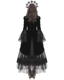 Devil Fashion Womens Dark Gothic Batwing Frock Jacket Tailcoat