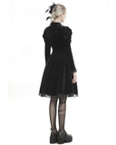 Dark In Love Evangeline Victorian Gothic Velvet Dress