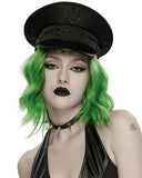 Punk Rave Unisex Apocalyptic Gothic Pentagram Military Cap