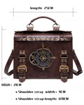 Penny Dreadful Steampunk Norbinus Chonoligicator Clock Handbag - Brown