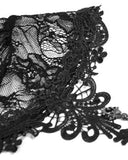 Dark In Love Womens Elegant Gothic Lace Bell Sleeve Bolero Shrug