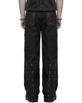 Punk Rave Mens Apocalyptic Punk Studded Dark Street Pants