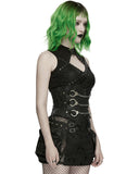 Punk Rave Womens Apocalyptic Gothic Triple Cuff Waist Cincher Corset Belt