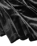 Dark In Love Womens Long Gothic Witch Hooded Velvet Cloak Jacket