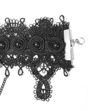 Devil Fashion Talonice Gothic Filigree Chained Claws Bracelet