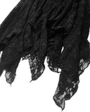 Dark In Love Dark Gothic Lace Applique Lace Up Sling Dress