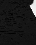 Punk Rave Mens Apocalyptic Gothic Shredded Fishnet Inset T Shirt Top