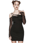 Punk Rave Daily Life Asymmetric Gothic Bodycon Dress