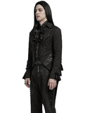 Punk Rave Mens Gothic Aristocrat Batwing Cutaway Tailcoat Jacket