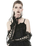 Dark In Love Gothic Lace Opera Corset Gloves