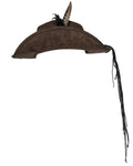 Punk Rave Mens Steampunk Apocalypse Western Skulls Cowboy Hat - Brown