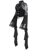 Eva Lady Dark Baroque Gothic Velvet & Lace Jacket