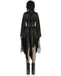 Punk Rave Womens Dark Gothic Lolita Lace Inset Kinono Dress Jacket