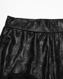 Punk Rave Daily Life Womens Embossed Baroque Gothic Damask Butterfly Leggings