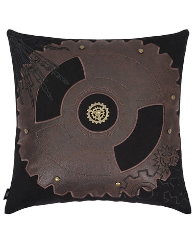 Devil Fashion Steampunk Home Embroidered Filled Cushion
