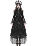 Devil Fashion Womens Dark Gothic Batwing Frock Jacket Tailcoat