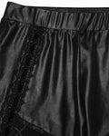 Punk Rave Womens Gothic Lace Applique Cutout Leggings