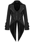 Punk Rave Mens Gothic Aristocrat Batwing Cutaway Tailcoat Jacket