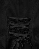 Punk Rave Womens Gothic Embroidered Victorian Woolen Riding Jacket