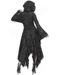 Devil Fashion Apocalyptic Punk Shredded Hooded Cloak Jacket