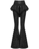 Punk Rave Womens Baroque Gothic Skirted & Flared Leggings