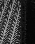 Punk Rave Womens Long Victorian Gothic Velvet & Lace Maxi Skirt