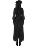 Dark In Love Womens Long Victorian Gothic Maxi Dress