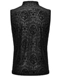 Punk Rave Mens Gothic Skull Cameo Mesh Tank Top Vest