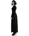 Punk Rave Marceline Womens Long Gothic Evening Dress