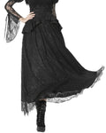 Dark In Love Rosaliene Gothic Lace Court Skirt