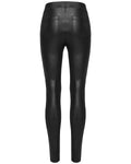 Punk Rave Womens Gothic Lace Applique Cutout Leggings